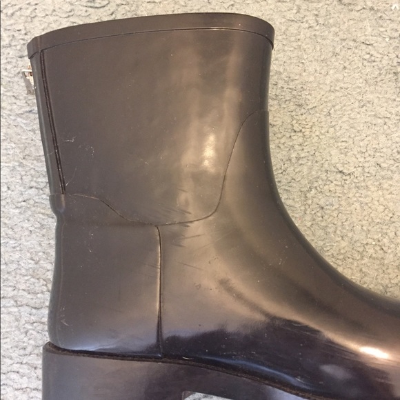 Mid shaft rain boots with bow - Picture 5 of 5